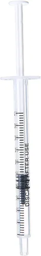 Vista 2 de ¡Sin aguja! 20 jeringas de plástico reutilizables de 0.0 fl oz con medición hidropónica de plástico de medición de nutrientes jeringa herramientas