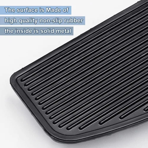 Vista 3 de WATERWICH Insertos delanteros para conductor, reposapiés de piso, compatibles con Harley Davidson Touring Road Glide Electra Glide Heritage Softail