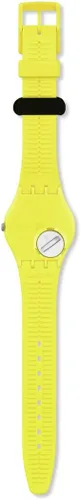 Vista 4 de Swatch Gent Biosourced Reverie de Roy Lichtenstein, el reloj cuarzo, Amarillo, Moderno