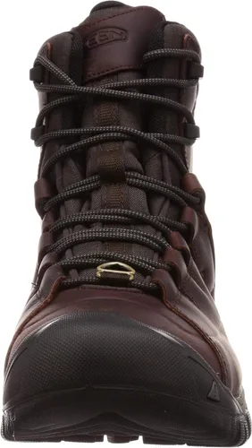 Vista 2 de KEEN Botas de nieve de senderismo para hombre, Negro