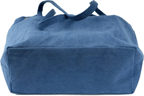 Vista 6 de Linda bolsa de pana para mujer, bolsas de hombro de lona para viajes y compras