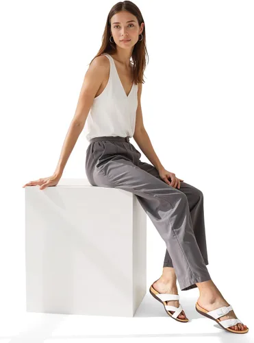 Vista 2 de mysoft Sandalias ortopédicas ajustables para mujer, con soporte de arco, cómodas para caminar y verano