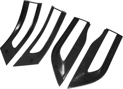 Vista 4 de X AUTOHAUX Kit de embellecedor de bisel de cubierta de lámpara trasera para Jeep Grand Cherokee 2014-2020 negro brillante 68220970AA