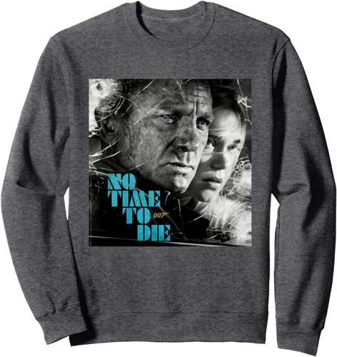 Vista 5 de Official James Bond 007 Sudadera sin tiempo para morir, Negro