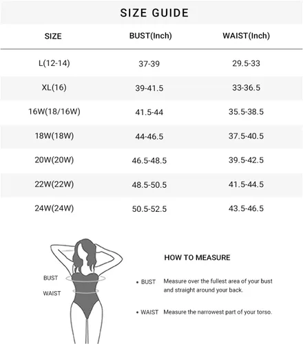Vista 6 de Daci Traje de baño de talla grande con efecto push up para mujer, solo cobertura completa, parte superior de traje de baño con giro frontal