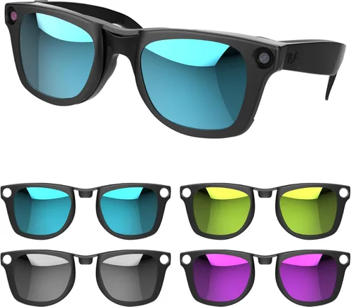 Vista 11 de HiBloks - Clip polarizado para Ray-Ban Meta Wayfarer