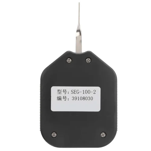 Vista 4 de Kadimendium Medidor de tensión de esfera SEG-100‑2 Medidor de tensión Medidor de fuerza de gramo de bolsillo Medidor de fuerza doble puntero 3.53 oz