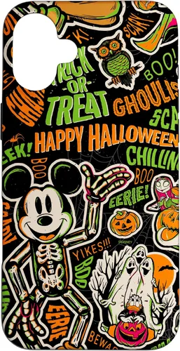 Vista 23 de Funda para iPhone 13 Pro Max Disney 100 Mickey Nightmare Before Christmas Halloween D100