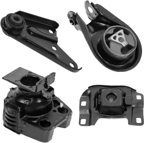 Vista 153 de TRQ Kit de montaje de motor de transmisión de motor de 5 piezas compatible con Ford Five Hundred Montego 6sp Auto AT 2005 - 2007