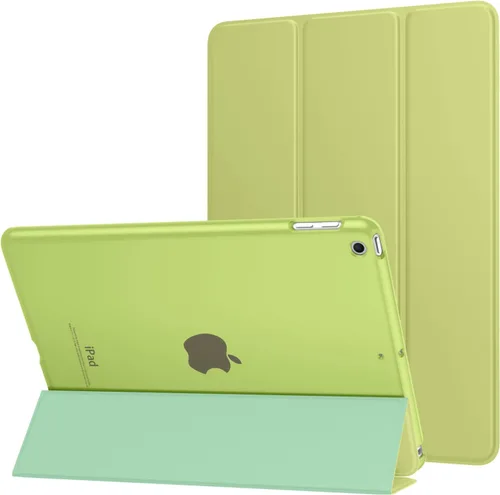 Vista 41 de MoKo Funda para iPad 9.7 2018/2017 de 5ª / 6ª Generación - Funda delgada y ligera con soporte para Smartphone con parte trasera translúcida