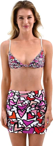 Vista 3 de BRITTO Falda Romero - Alive Pink