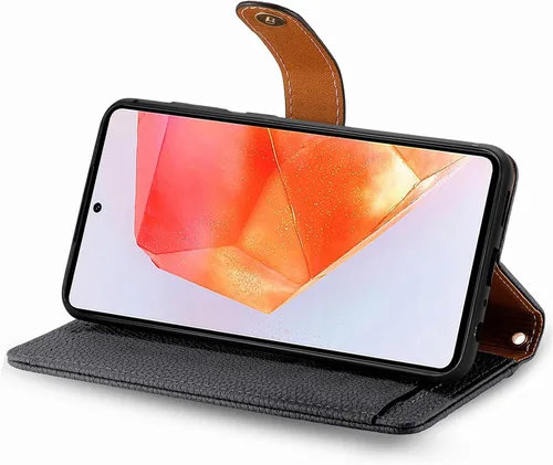 Vista 3 de Funda compatible con Redmi A2 / A2+ / A2 Plus/Poco C50 0, compatible con Redmi A1+ / A1 Plus Lanyard【Cartera con cremallera】【7 ranuras