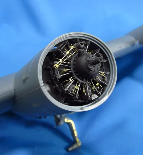 Vista 6 de Metallic Details MDR3204-1/32 Pratt & Whitney R-1830 (HobbyBoss) Modelo a Escala