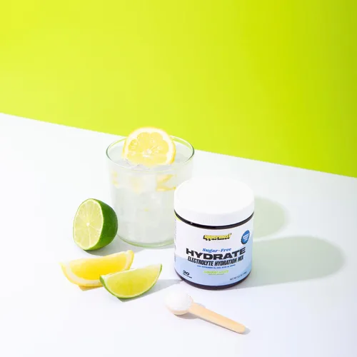 Vista 3 de UPPERMOST Hydrate Hydration Keto - Mezcla de electrolitos sin azúcar, sabor y endulzado de forma natural, con vitamina C, B6, B12 y zinc, 30