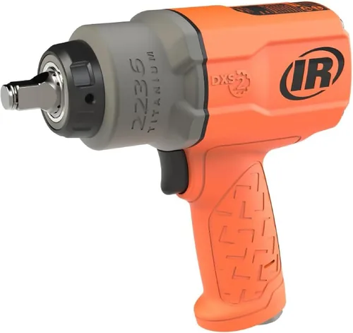 Vista 12 de Ingersoll Rand 2235TiMAX-2 - Llave de impacto neumática de yunque extendido de 1/2 pulgada, par de torsión máximo de 900 libras-pie, gris