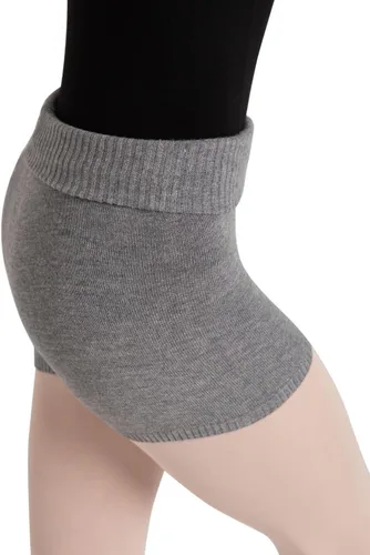Vista 3 de Capezio Boyshort plegable grande para niña, Gris brezo