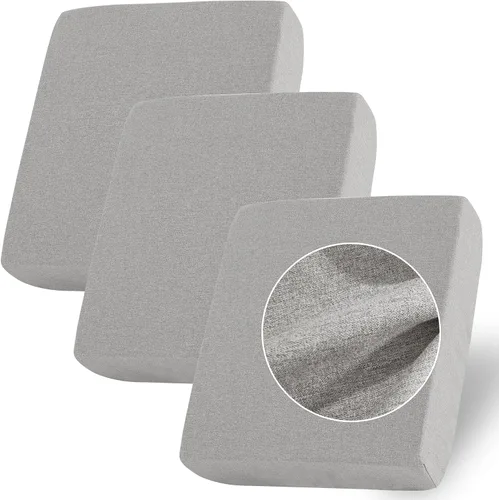 Vista 12 de StangH Fundas de cojín para sofá, 3 piezas, terciopelo elástico, protector para sofá, apto para mascotas, fundas de sofá para silla/sofá biplaza