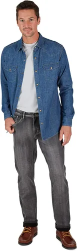 Vista 7 de Weatherproof Vintage Jeans con forro polar de ajuste regular para hombre