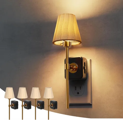 Vista 29 de L LOHAS LED Luz nocturna, luces nocturnas modernas que se enchufan a