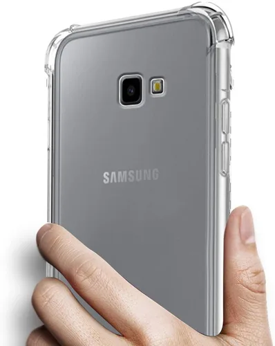 Vista 6 de Zeking Funda para Samsung Galaxy J4 Plus, Galaxy J4 Core Funda transparente de silicona TPU flexible con cuatro esquinas parachoques funda
