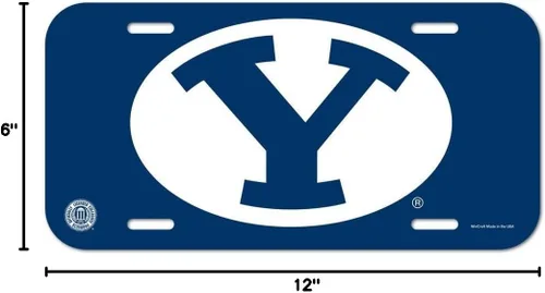 Vista 2 de Wincraft Placa de matrícula NCAA