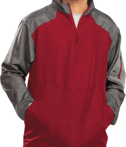 Vista 13 de Holloway Raider Chaqueta Pullover Cage - Resistente a la intemperie, ultraligera, cremallera de un cuarto, bolsillo en la manga - Para exteriores