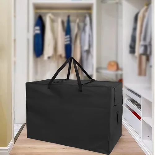 Vista 5 de Bolsa de almacenamiento plegable para colchón Milliard Trifold, se adapta a colchón Queen de 6 pulgadas, bolsa de colchón plegable – 59 pulgadas