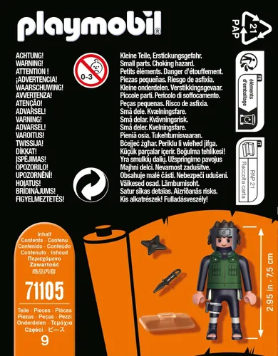 Vista 4 de Playmobil Naruto Yamato