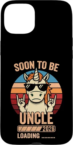 Vista 9 de Soon to Be Uncle 2026 Unicorn Uncle to Be 2026 Case for iPhone 16