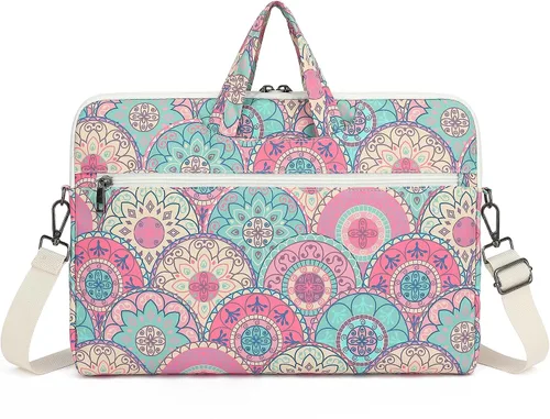 Vista 7 de Funda de hombro impermeable para laptop MacBook Pro de 16 pulgadas y 15.6 pulgadas y laptop de 16 pulgadas (Bandanna)