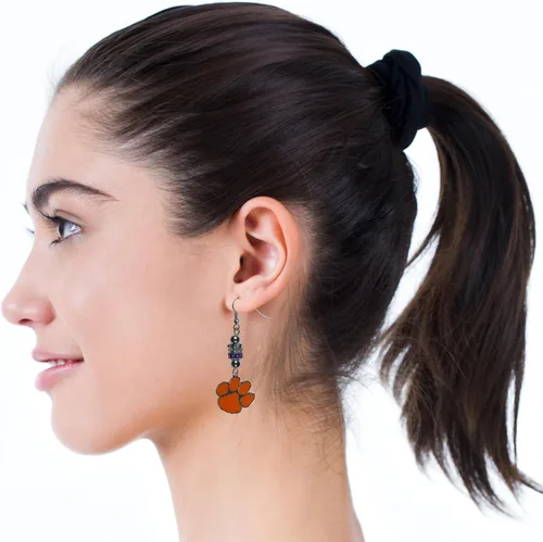 Vista 2 de Siskiyou Sports NCAA womens Euro Bead Earrings and Necklace Set