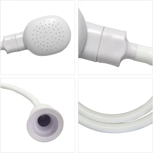 Vista 2 de Pulverizador de champú portátil con manguera de goma para fregadero (estilo 1)