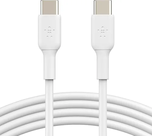 Vista 10 de Belkin BoostCharge - Cable USB-C a USB-C (1M/3.3 pies) para iPhone 17, iPhone 17 Pro, Samsung Galaxy S25, S24, Pixel 10 & 9, iPad Pro, Nintendo