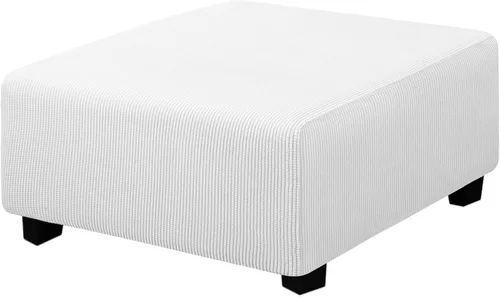 Vista 52 de Easy-Going Funda Elástica para Otomana Taburete de Almacenamiento Plegable Protector de Muebles Funda Rectangular Suave con Parte Inferior Elástica