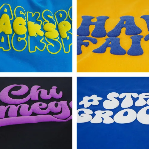 Vista 5 de Vinilo de transferencia de calor, 12 pulgadas x 5 pies, vinilo amarillo 3D para planchar en camiseta, compatible con todas las máquinas cortadoras
