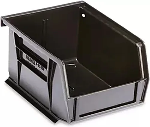 Vista 2 de Surtido de contenedores de plástico de 1275 piezas con panel para colgar, hilo grueso de grado 8 USS
