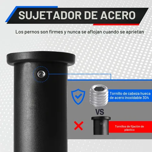 Vista 2 de Funda de adaptador olímpico (2 PIEZAS), convierte postes de placa de peso estándar de 1" a postes de placa de peso olímpico de 2", adecuado