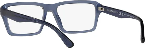 Vista 6 de Emporio Armani Gafas de sol rectangulares Ea3206f Low Bridge Fit para hombre