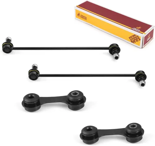 Vista 71 de Metrix Premium Chassis Parts - Kit de 4 piezas de barra estabilizadora delantera y trasera con enlace de extremo de barra estabilizadora para Ford