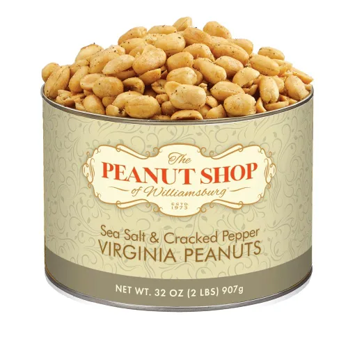 Vista 6 de The Peanut Shop of Williamsburg Cacahuetes Virginia sazonados, jalapeño Buttermilk Ranch, 10.5 onzas