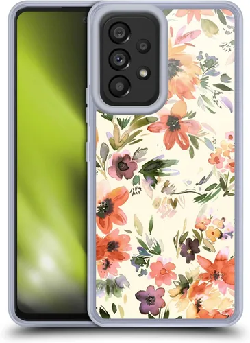 Vista 14 de Head Case Designs Officially Licensed Ninola Butterfly Nature Spring Floral Gel Case [Military Grade Protection] Compatible with Samsung Galaxy A53