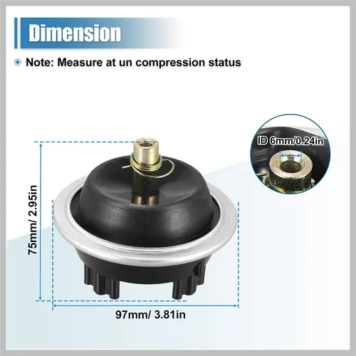 Vista 7 de Actuador de vacío diferencial delantero 4WD de tracción en las 4 ruedas 25031740 para Chevrolet S10 Blazer 1983-2005 para Pontiac 6000 1988-1990