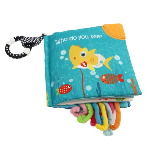 Vista 10 de Libros Juguetes de Bebé Elefante, 0-6-12 Meses, Loveys, Libros Crujientes para Bebés, Regalos de Baby Shower Navidad, Juguetes Infantiles, 1-2 Años