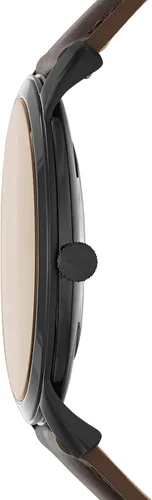 Vista 3 de Fossil - Reloj casual de cuarzo, minimalista, de acero inoxidable y delgado para hombre