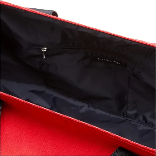Vista 5 de Tommy Hilfiger Bolso de lona Jackson para hombre, Manzana roja