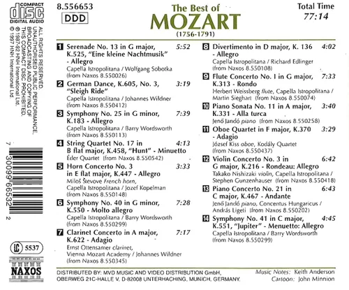 Vista 2 de The Best of Mozart