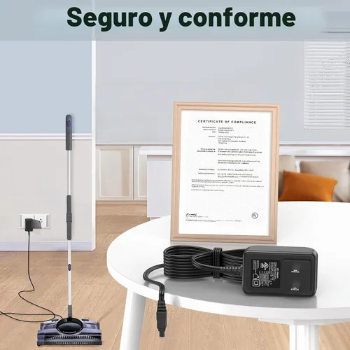 Vista 3 de Barredora - Cargador de vacío para barredora de alfombras de piso