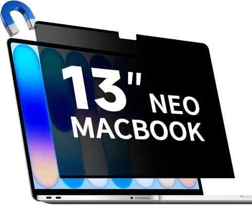 Vista 18 de Pantalla magnética de privacidad para MacBook Pro de 13 pulgadas (2016, 2017, 2018, 2019, 2020, 2021, 2022, M1, M2), pantalla de privacidad mate