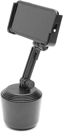 Vista 3 de WeatherTech CupFone Two View con extensión – Soporte de portavasos ajustable y universal para teléfono celular, accesorio para automóvil y camión
