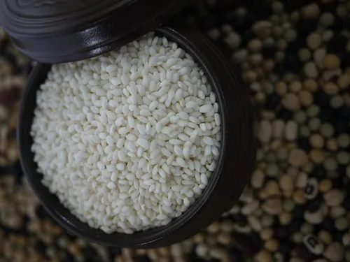 Vista 3 de McCabe Arroz dulce orgánico Arroz pegajoso glutinoso Arroz orgánico sin gluten y sin OGM rico en fibras y minerales Certificado orgánico USDA